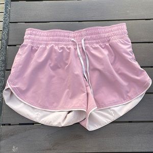 Lululemon Choose a Side Short *Reversible 3" Size 8 Pink Taupe / Pink Bliss